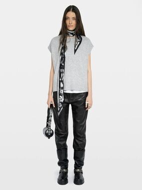 Soft Goat Stockholm 100% cashmere soft relaxed bf fit oversized poncho top luxe